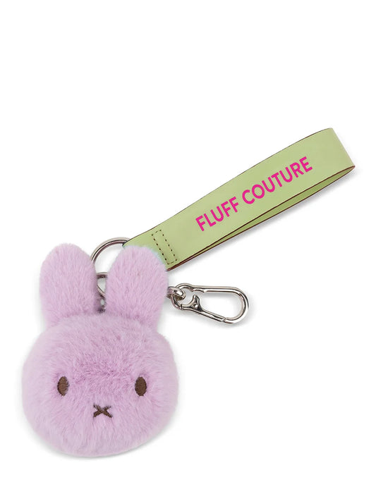 Miffy ECO Fuzzy Lilac Bag Charm 11cm