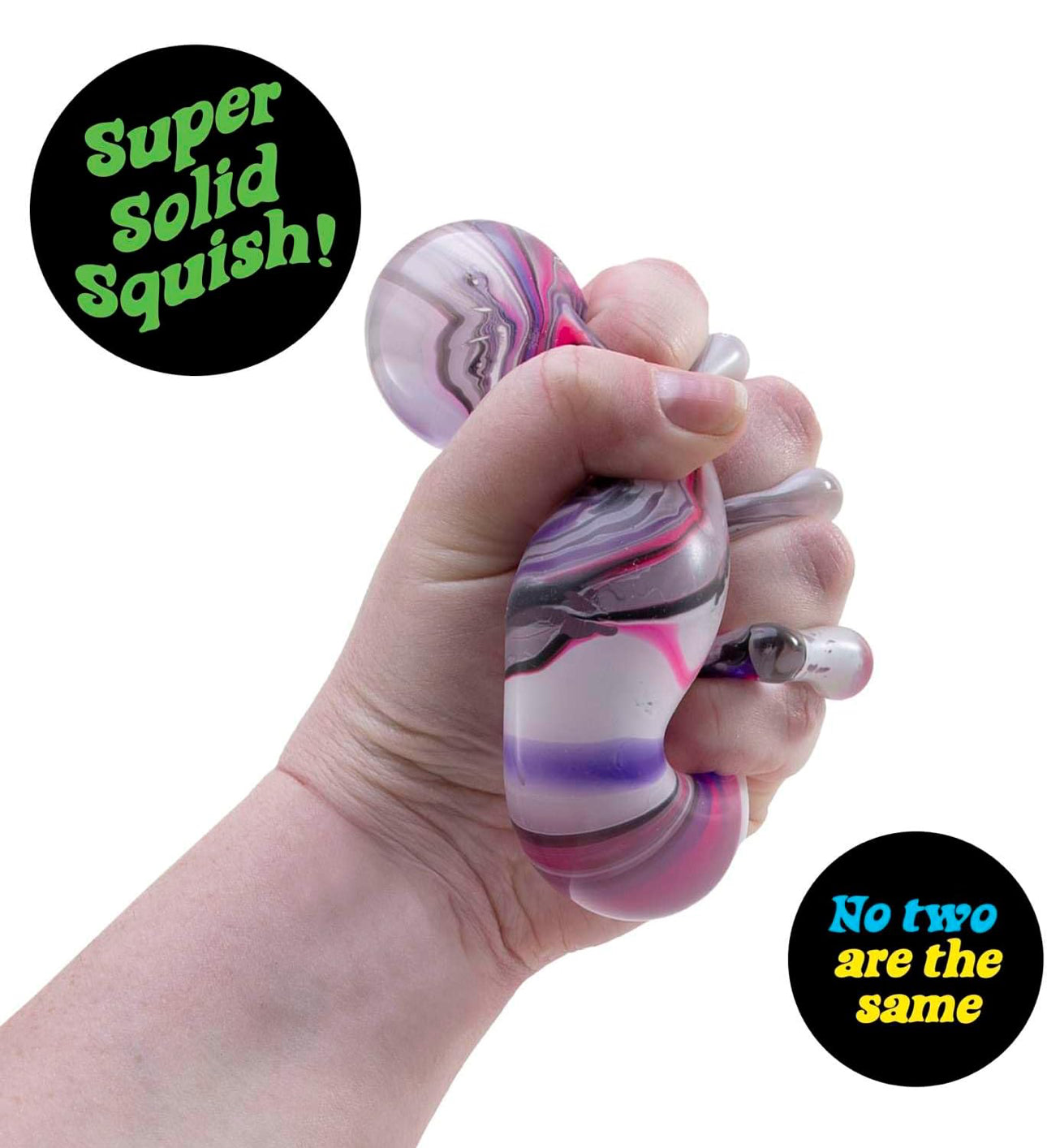 NeeDoh Nice Cube Swirl Sensory Fidget Toy Approx 2.25 Inch (x1 Supplied)