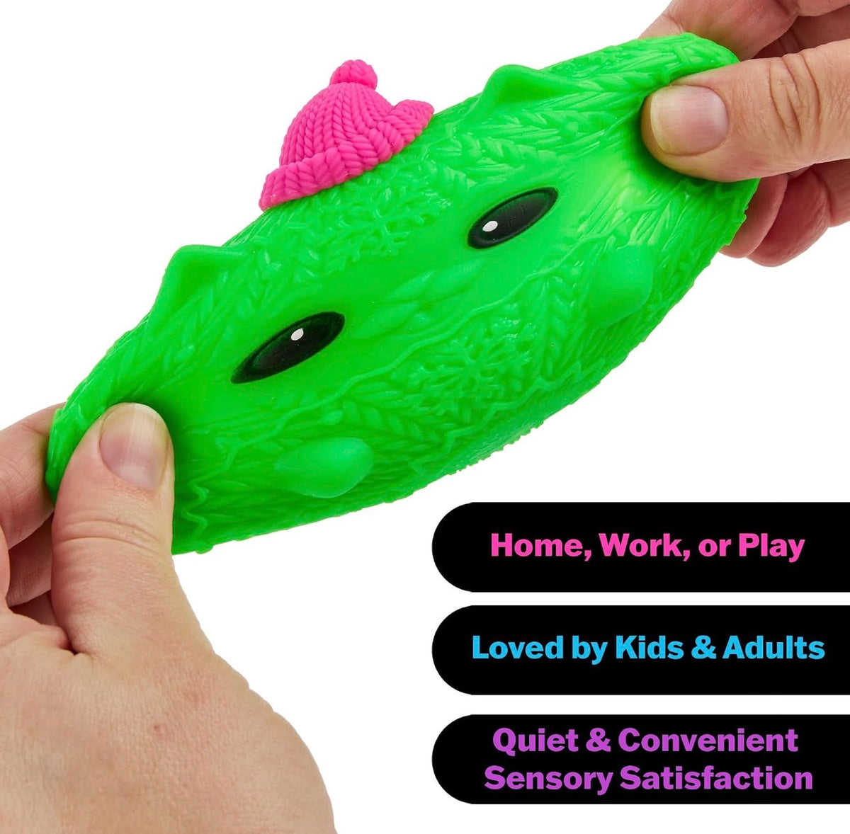 NeeDoh Knittens Sensory Fidget Toy with Knitted Texture (x1 Supplied)