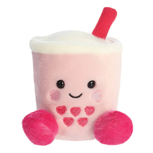 Palm Pals Tangy Heart Boba 5 Inch Valentines Plush Soft Toy