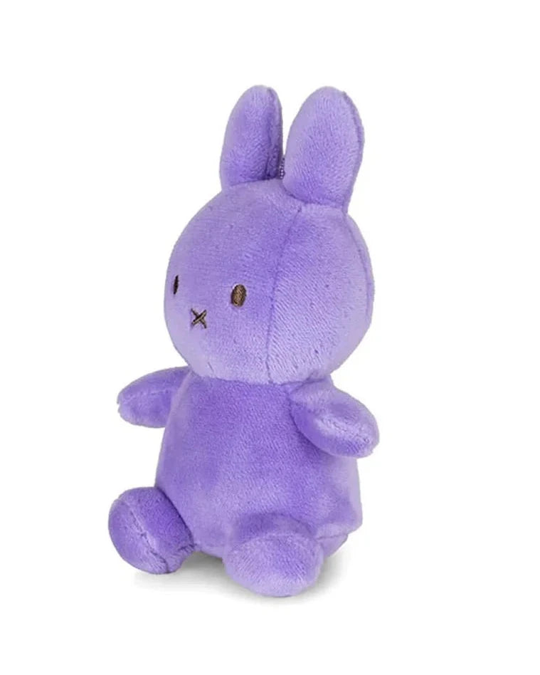 Miffy Lucky Charm Mini Bright Lilac Plush Soft Toy in Giftbox 10cm