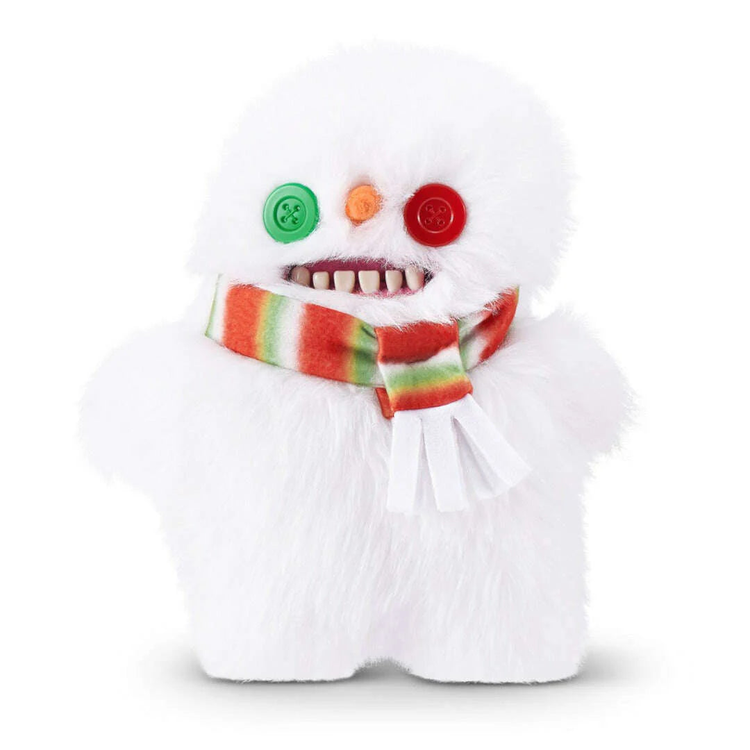 Fuggler Festive Fuggs Snowman Funny Ugly Monster Plush Soft Toy (Approx 9 Inch)