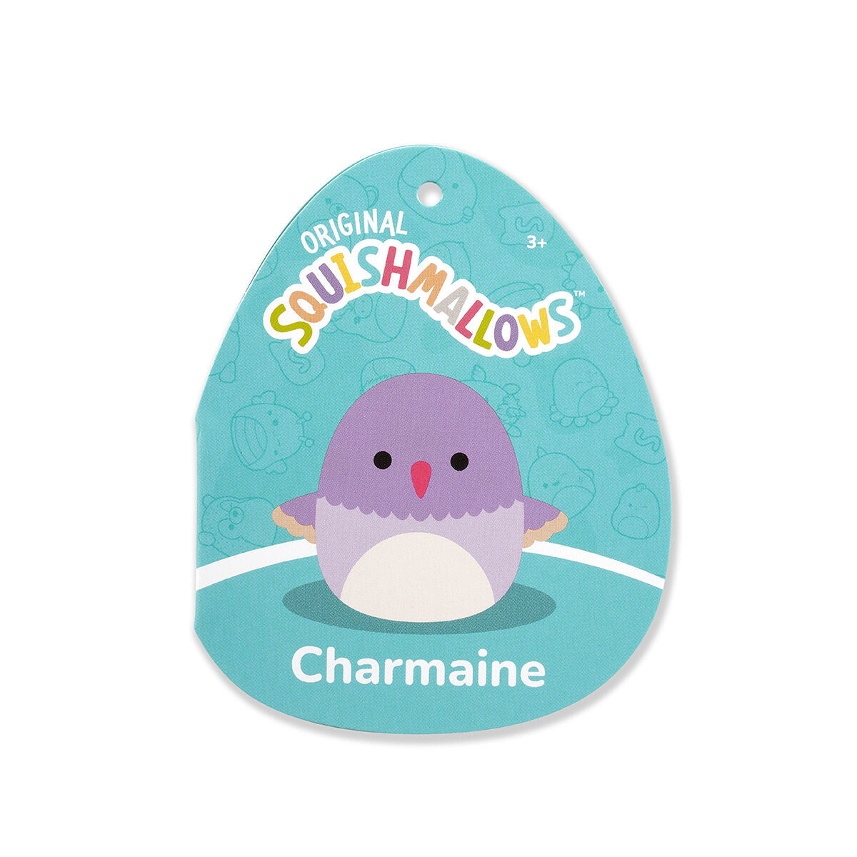 Squishmallows Charmaine The Violet Crowned Hummingbird 7.5 Inch Plush Soft Toy