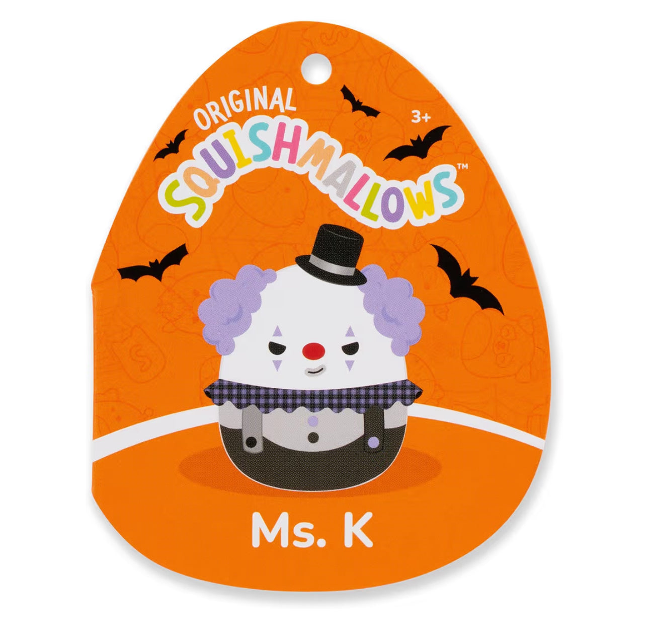 Squishmallows Ms. K the Clown 5 Inch Halloween Small Plush Soft Toy