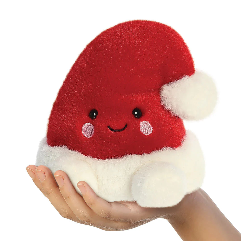 Palm Pals Santa Hat 5 Inch Christmas Plush Soft Toy