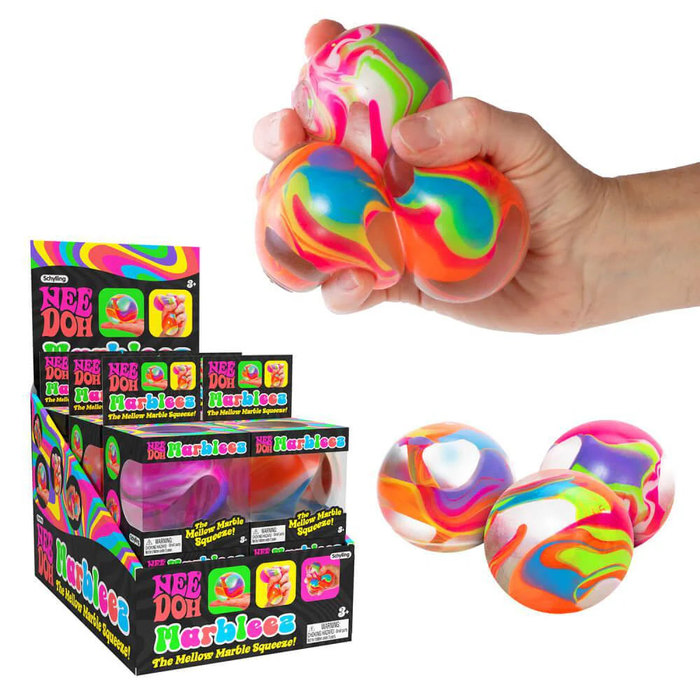 Marbleez NeeDoh Stress Ball Fidget Toy (x1 Supplied - Selected at Random)