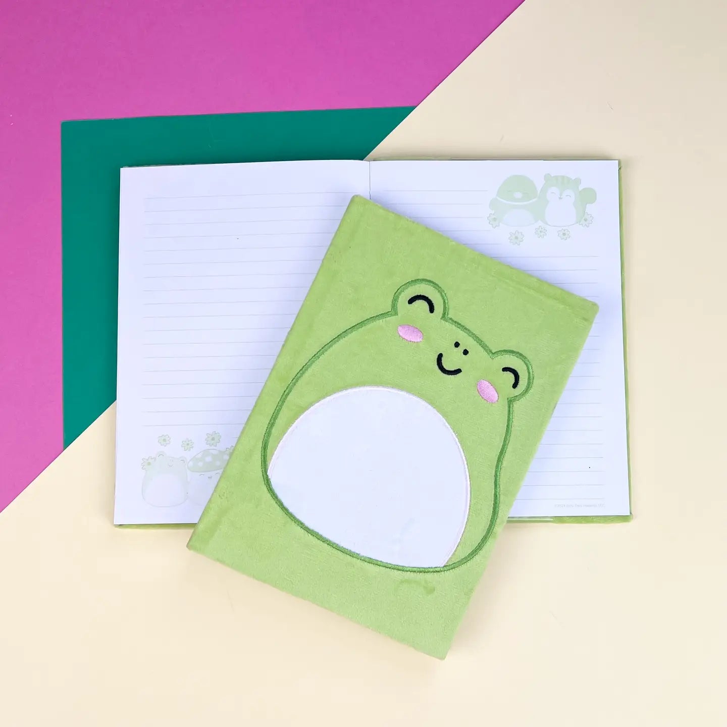 Squishmallows Wendy the Frog Cottage Plush Notebook