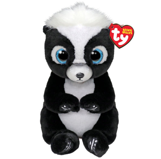 Ty Rukus the Skunk Beanie Bellies Plush Soft Toy 6 Inch