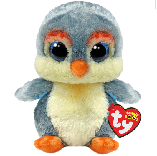 Ty Beanie Boo Fisher the Penguin 6 Inch Plush Soft Toy