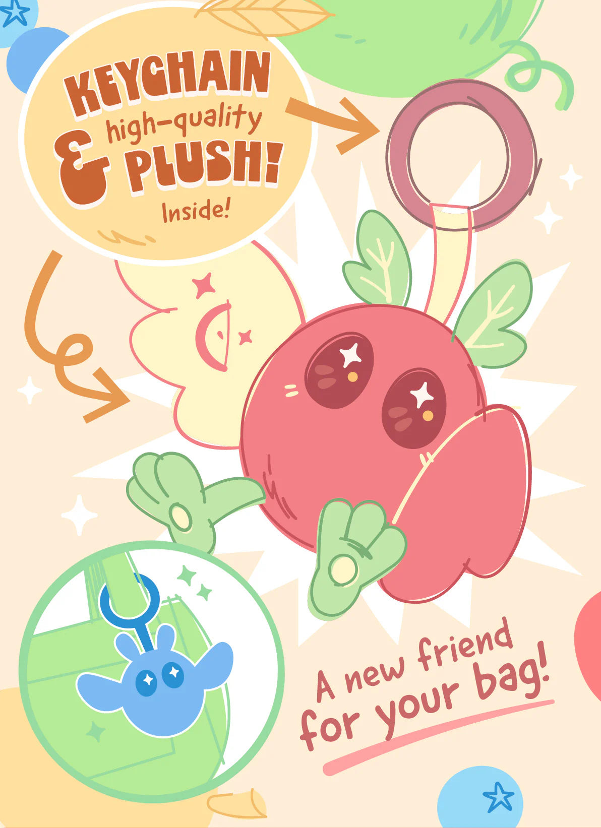 Squishable Baby Mothman Blind Box Series 1: Fruit Stand (x1 Supplied)