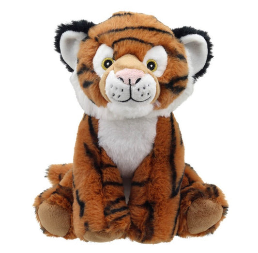 Wilberry Eco Cuddlies Toby the Tiger Plush Soft Toy 20cm