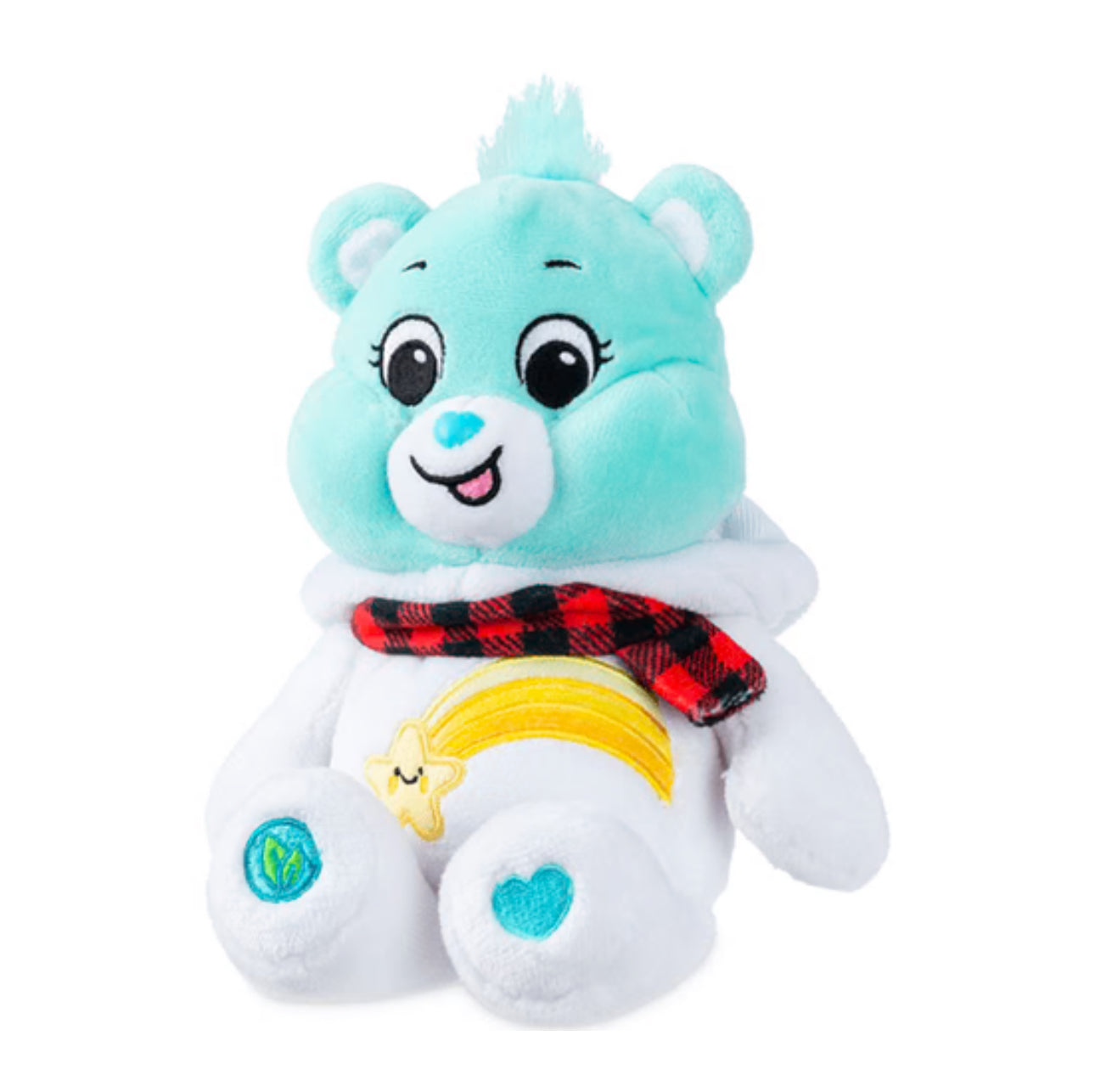 Care Bear Holiday's Wish Bear Let it Snow 9 Inch Plush Soft Toy