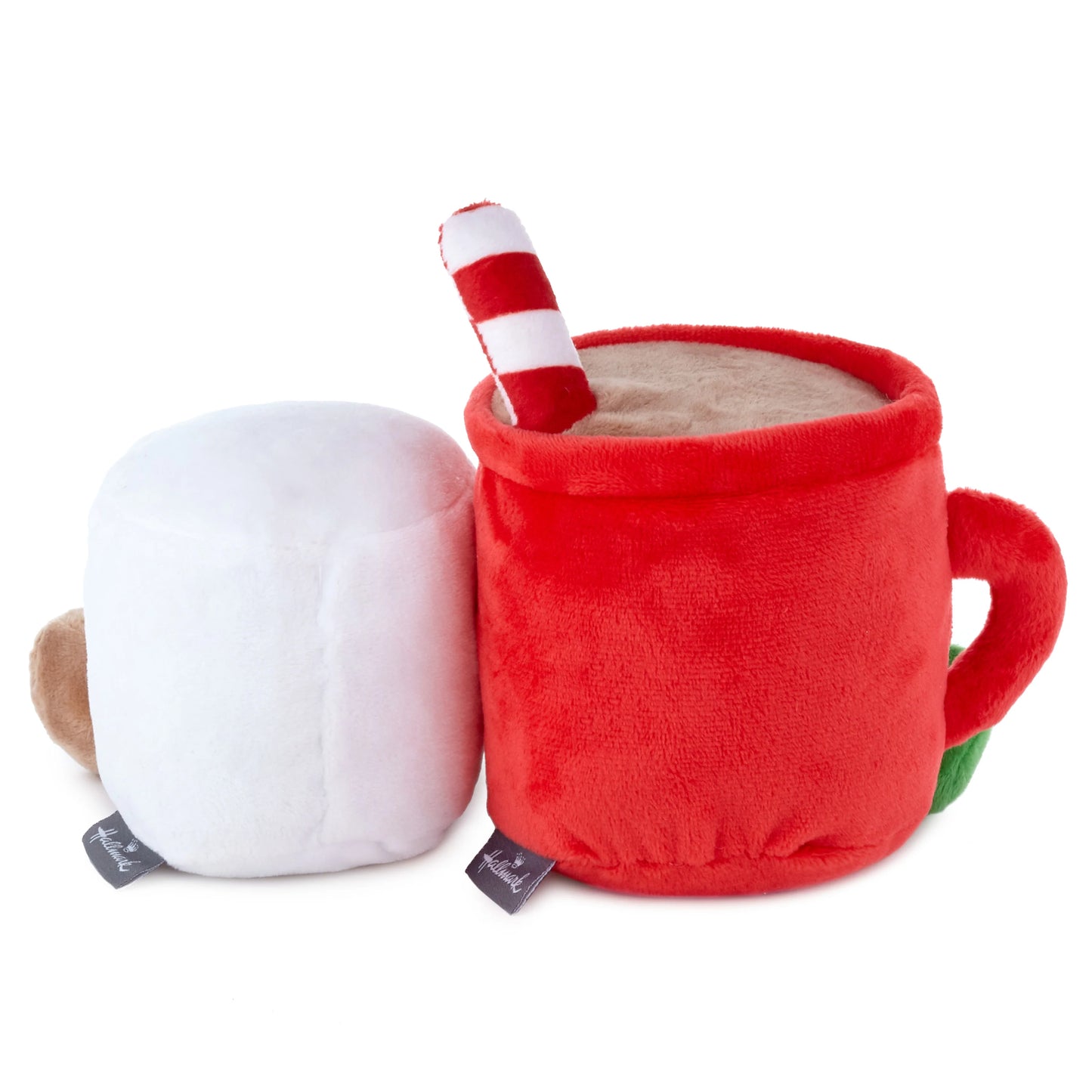 Hallmark Better Together Hot Chocolate & Marshmallow Magnetic Christmas Plush Soft Toy Pair