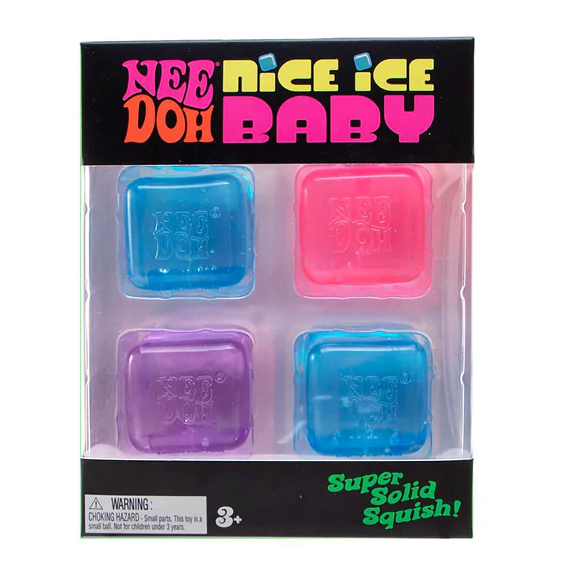 NeeDoh Nice Ice Baby Teenie Multipack Sensory Fidget Toy (x1 Pack Supplied)