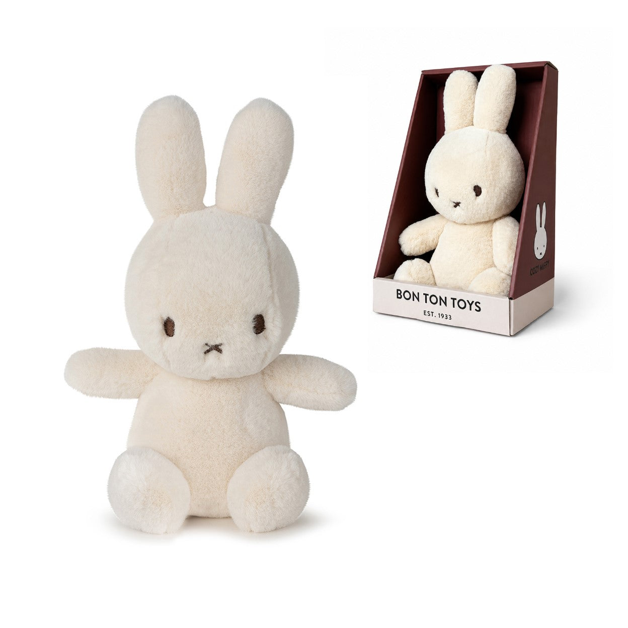 Miffy Cozy Cream Plush Soft Toy in Gift Box 23cm