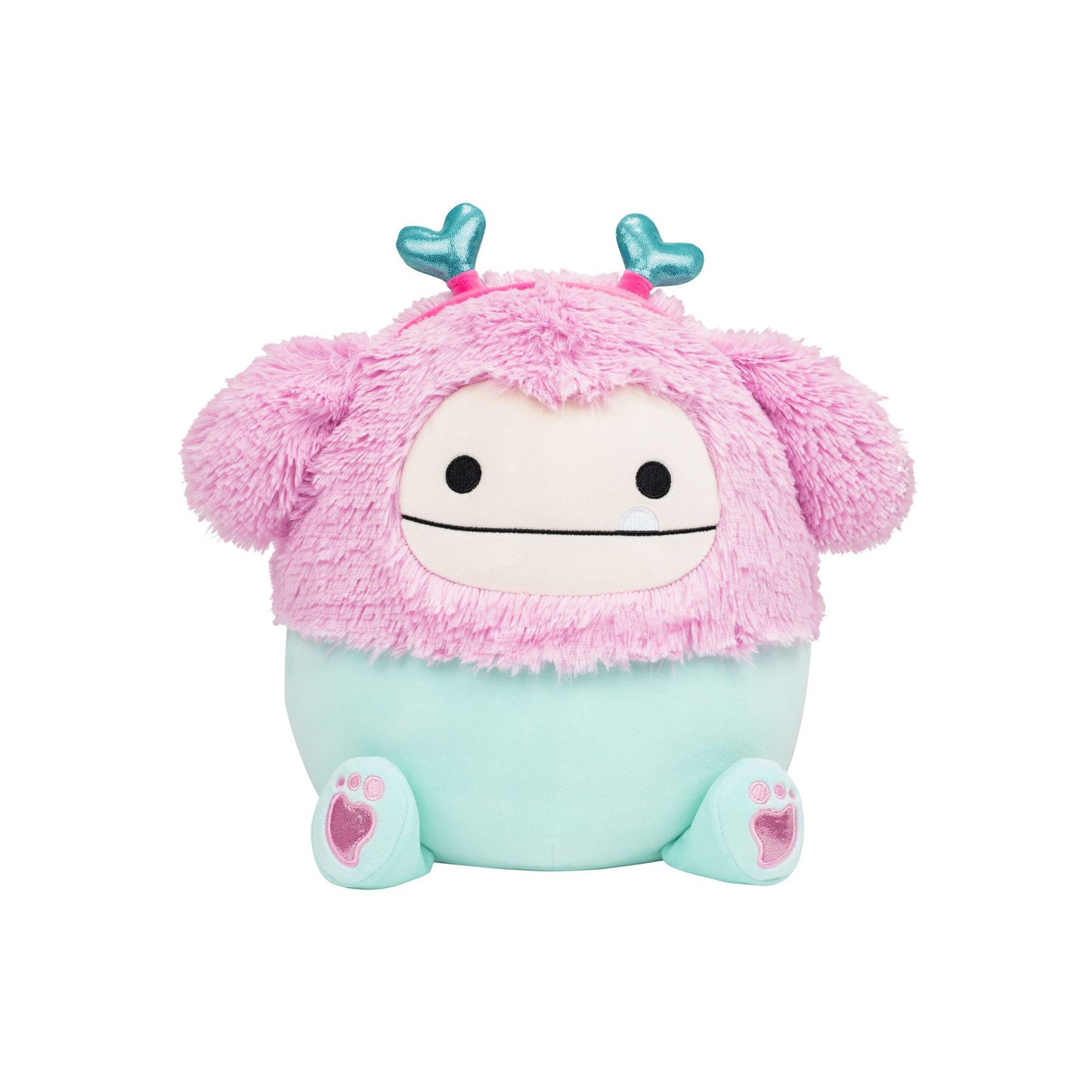 Squishmallows Bessem the Bigfoot 7.5 Inch Valentines Plush Soft Toy