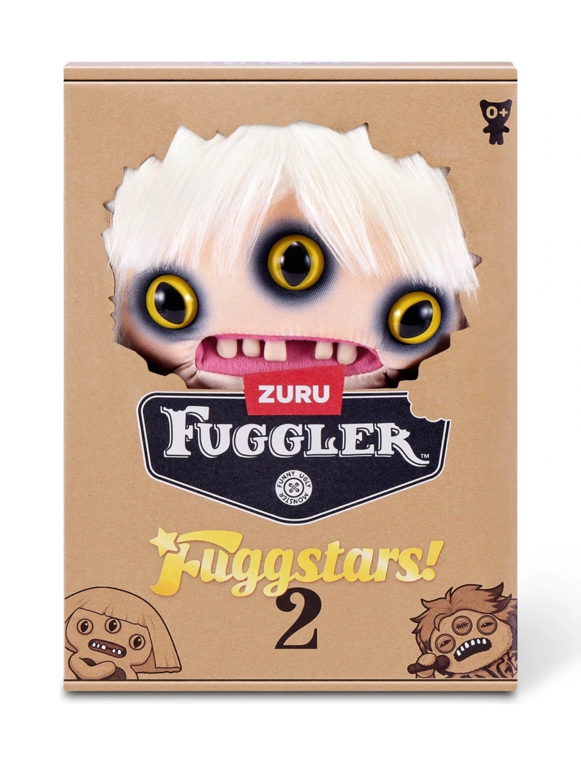 Fuggler Fuggstars Series 2 Lady Fugg Funny Ugly Monster Plush Soft Toy (Approx 9 Inch)