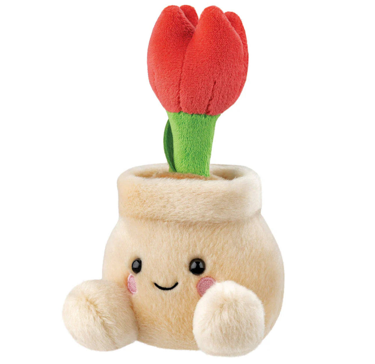 Palm Pals Lilybelle Potted Tulip Soft Toy 5 Inch