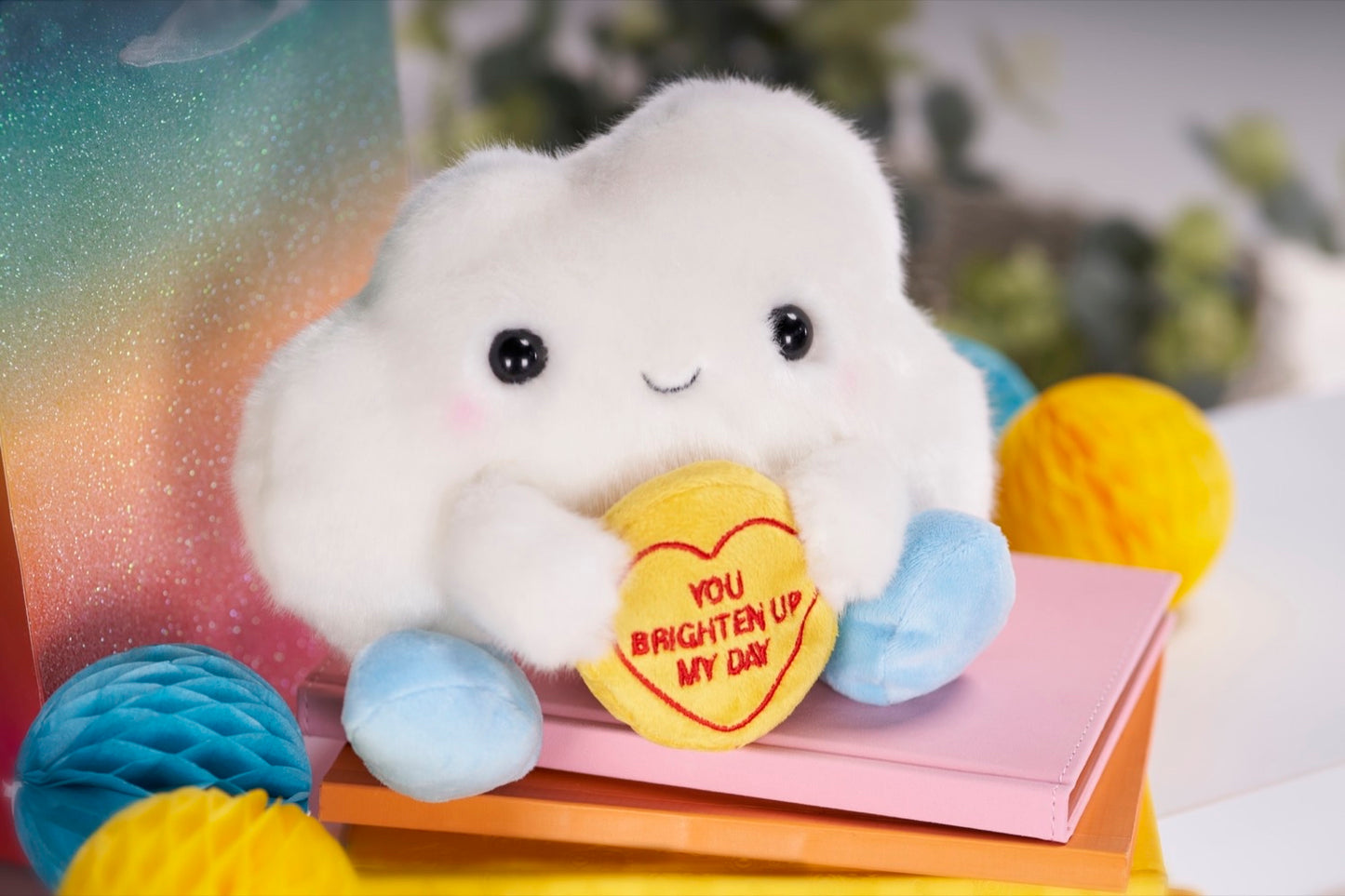 Swizzels Love Hearts Cloud Plush 7 Inch