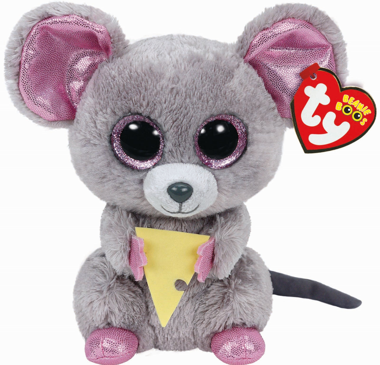 Ty Beanie Boo Squeaker the Mouse 6 Inch Plush Soft Toy