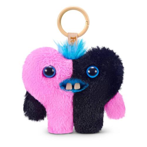 Fuggler Baby Pinkles Hearty McFarty Keyring Bag Charm Funny Ugly Monster Plush Soft Toy (Approx 5 Inch)