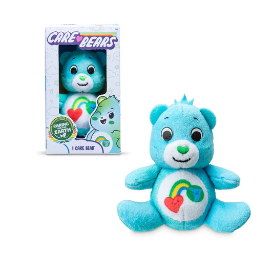 Care Bears I Care Bear Micro 3 Inch Plush Soft Toy (Boxed)