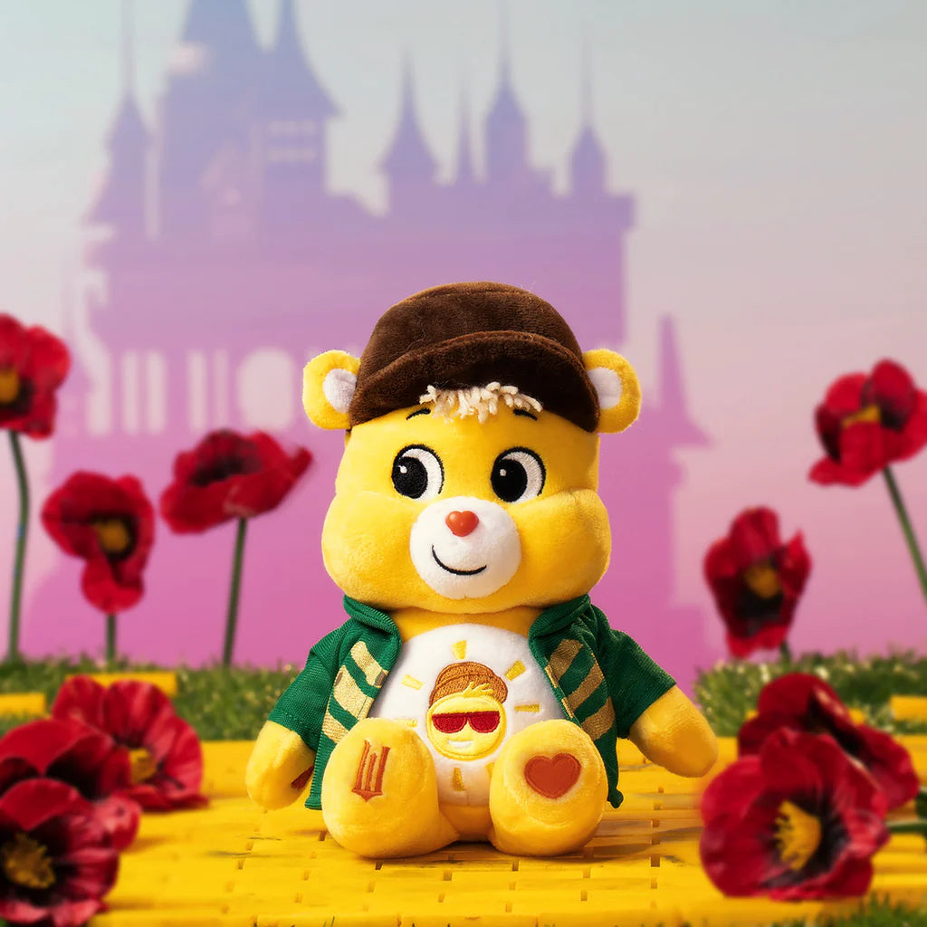 Care Bears x Wicked - Funshine Bear as the Scarecrow 22cm Plush Soft Toy