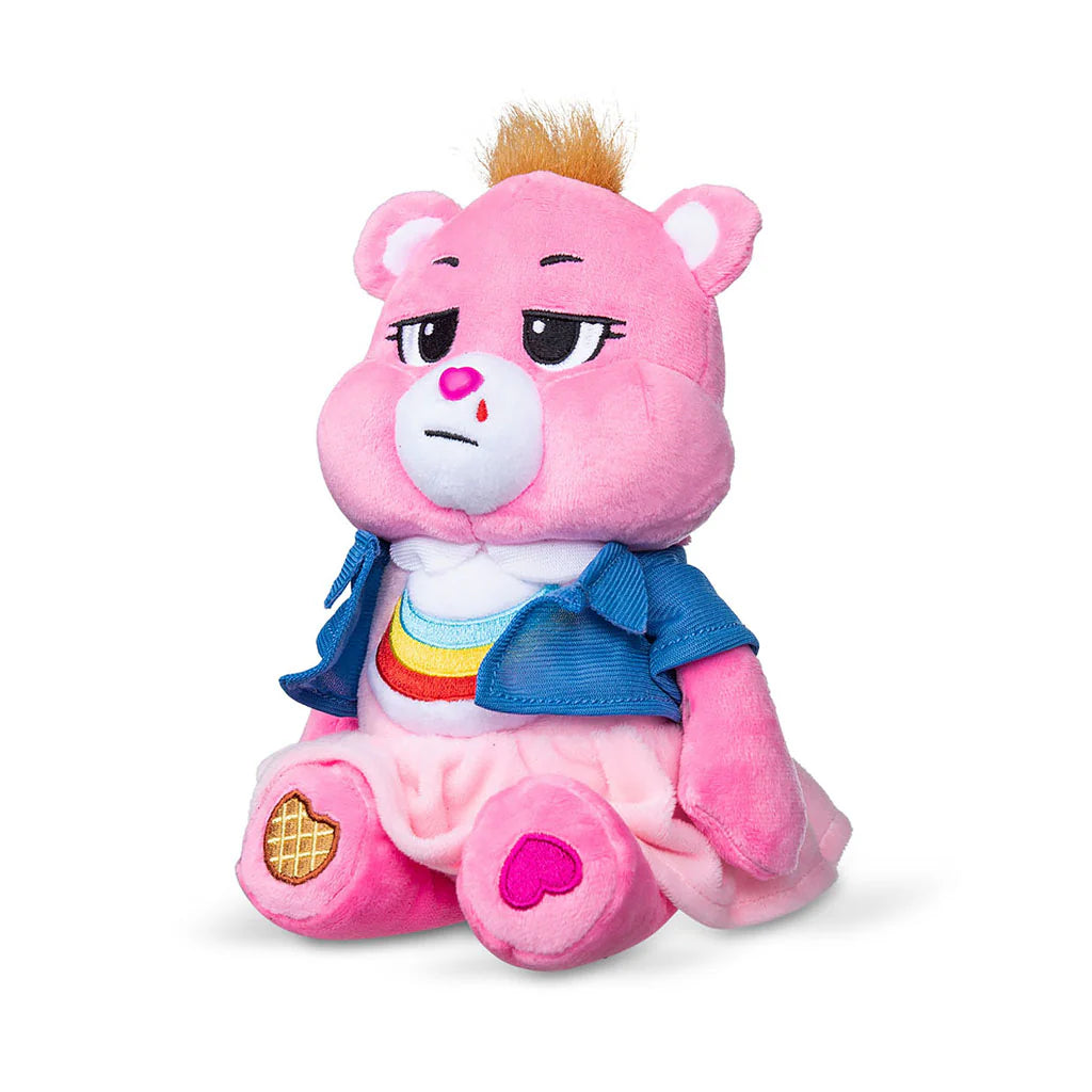 Care Bears x Stranger Things - Cheer Bear as Eleven 22cm Plush Soft Toy