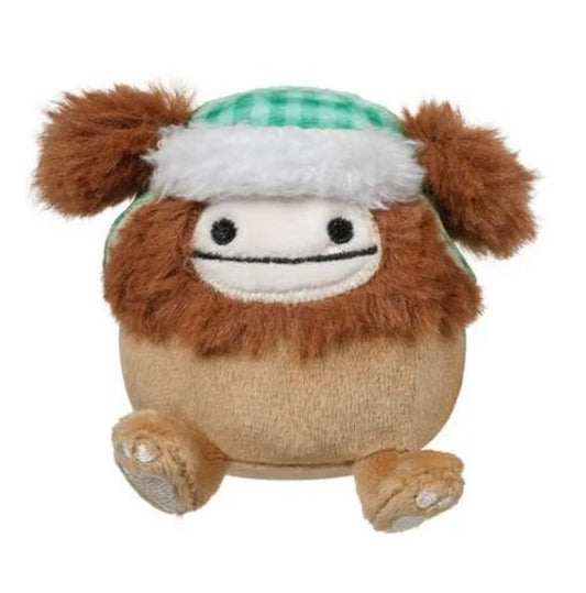 Benny the Bigfoot Micromallow by Original Squishmallows Mini 2.5 Inch Plush Soft Toy (x1 Supplied)