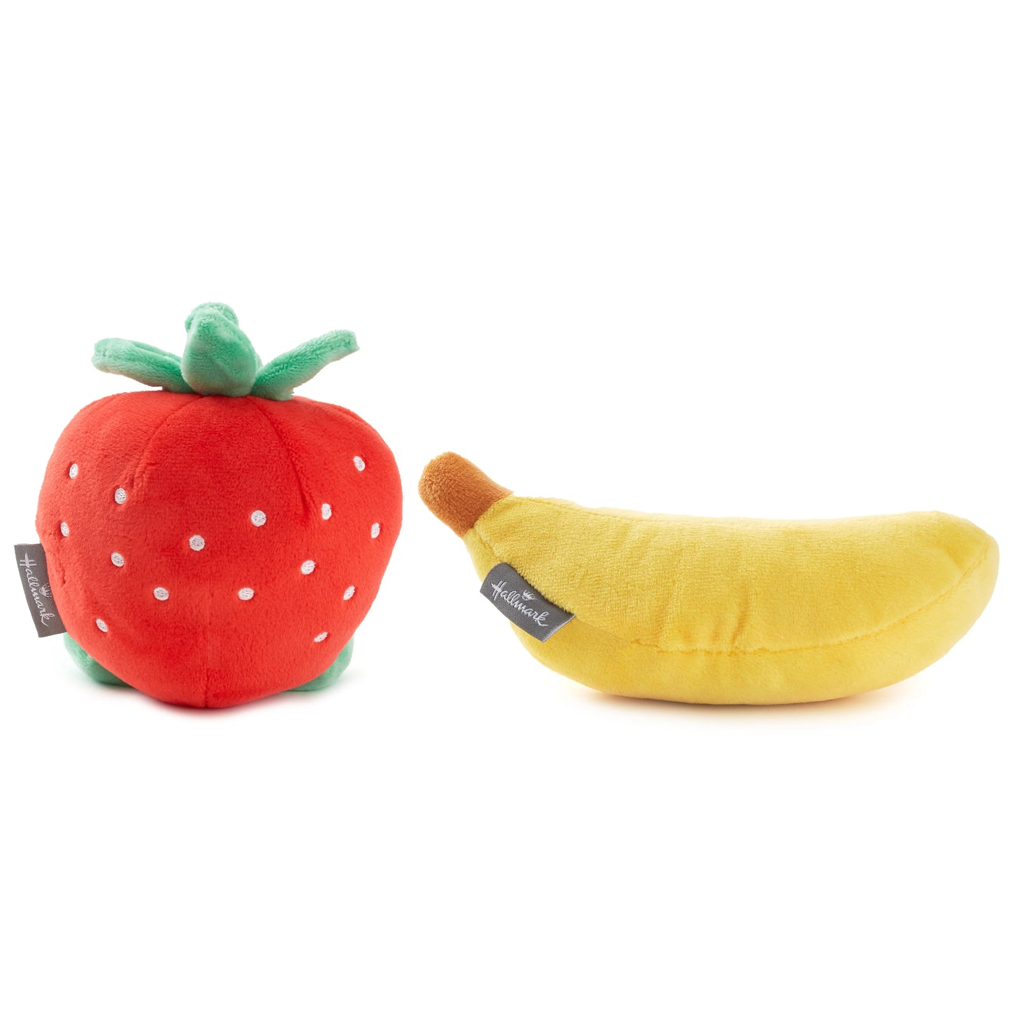 Hallmark Better Together Strawberry and Banana Magnetic Plush Soft Toy Pair