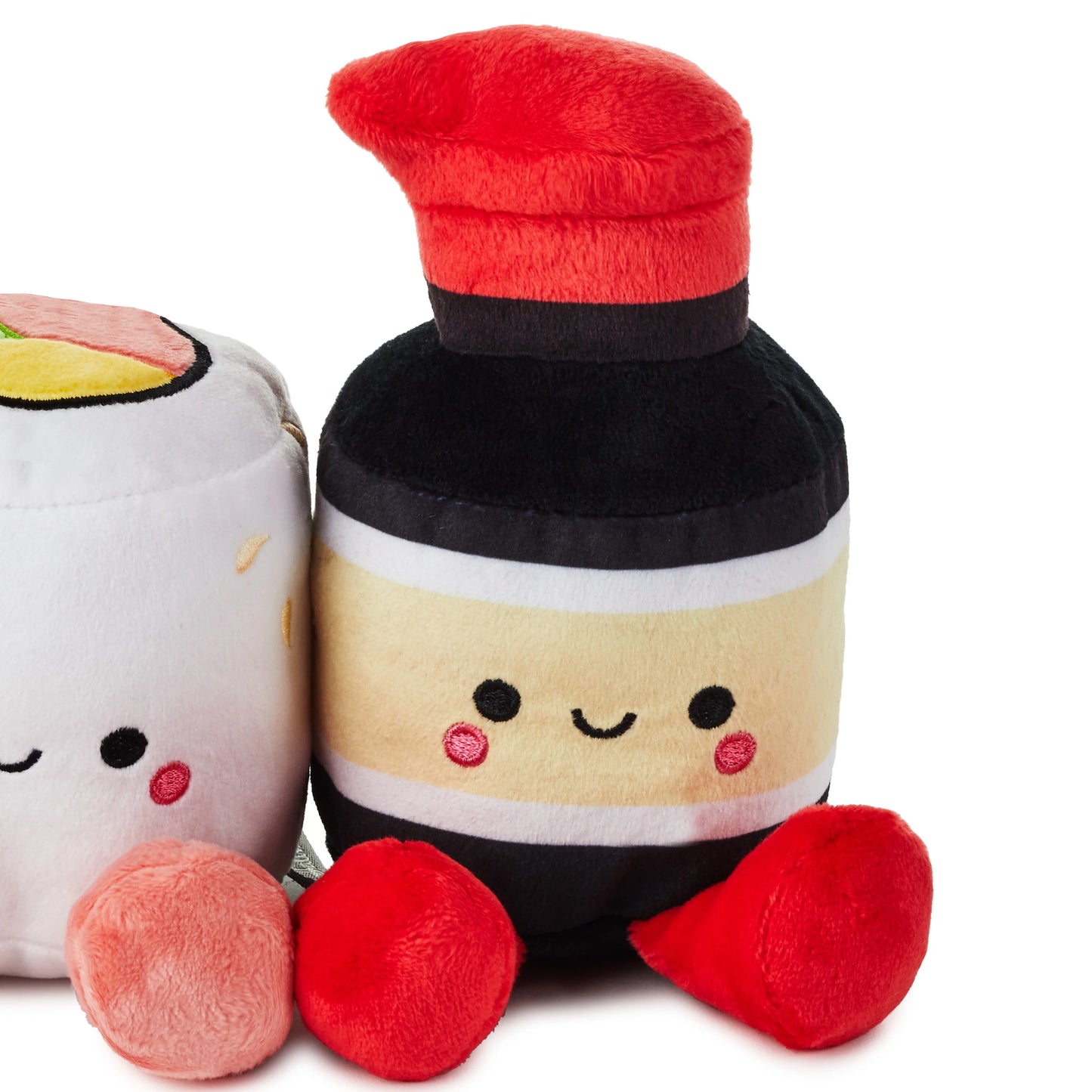 Hallmark Better Together Sushi & Soy Sauce Magnetic Plush Soft Toy Pair
