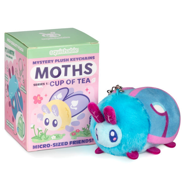 Squishable Moths Micro Blind Box Series 1: Cup of Tea (x1 Box Supplied)