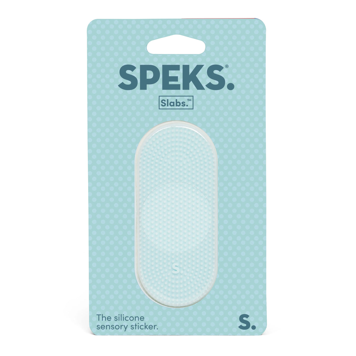 SPEKS Slabs Textured Silicone Sensory Sticker (x1 Supplied)
