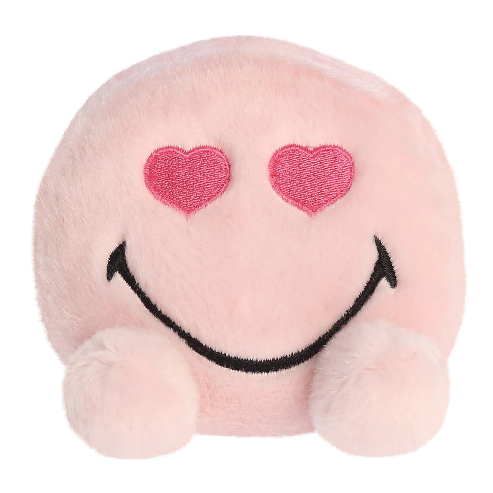 Palm Pals Heart Eyes SMILEYWORLD® 5 Inch Plush Soft Toy