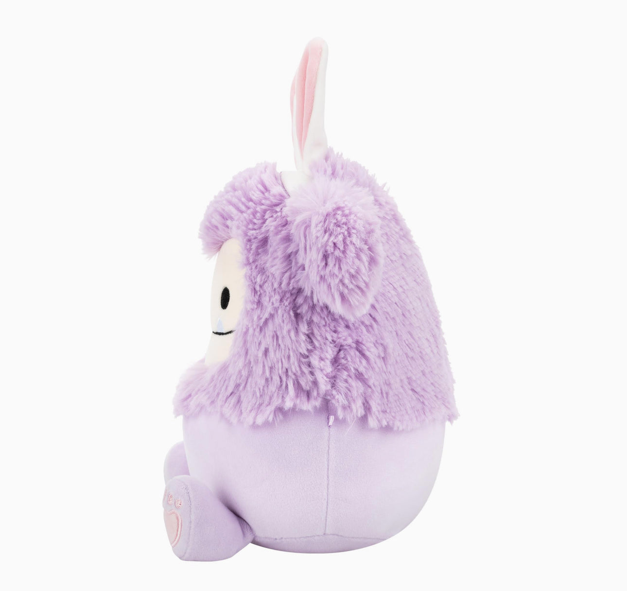 Squishmallows Dilka the Lavender Bigfoot with Bunny Ears 7.5 Inch Easter Soft Toy