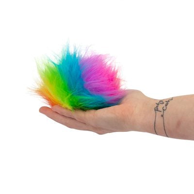 Scrunchems Furry Sugar Squish Ball Fidget Toy – 1 Supplied