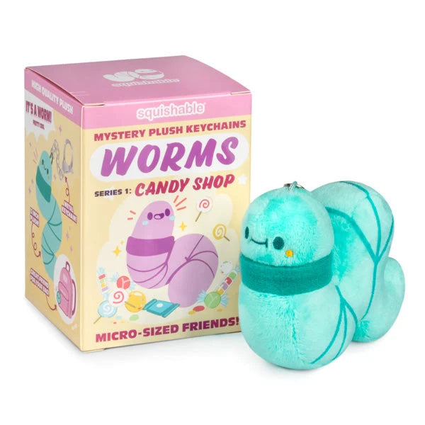 Squishable Worms Micro Blind Box Series 1: Candy Shop (x1 Box Supplied)