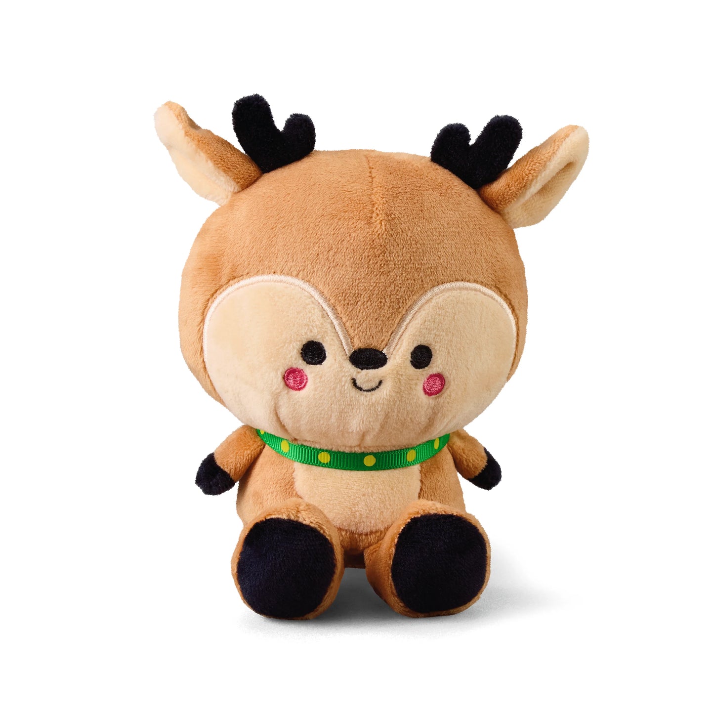 Hallmark Better Together Santa & Reindeer Magnetic Christmas Plush Soft Toy Pair