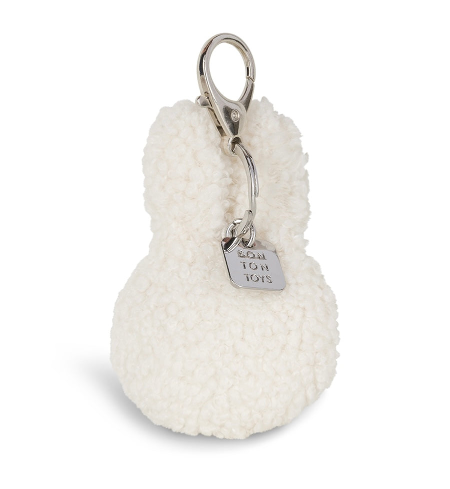 Miffy Tiny Teddy Keyring Cream 10cm - 100% Recycled