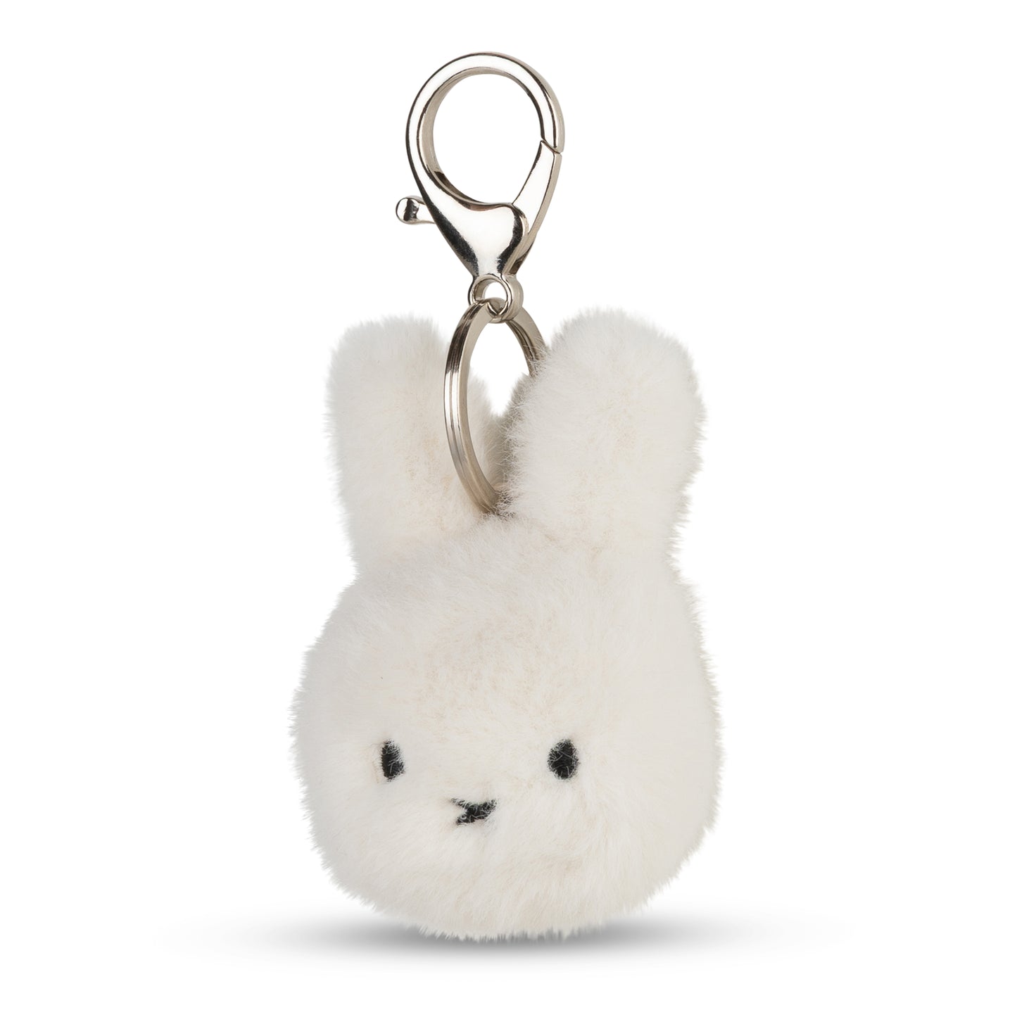 Miffy Fuzzy Eco Keyring Off White 8cm