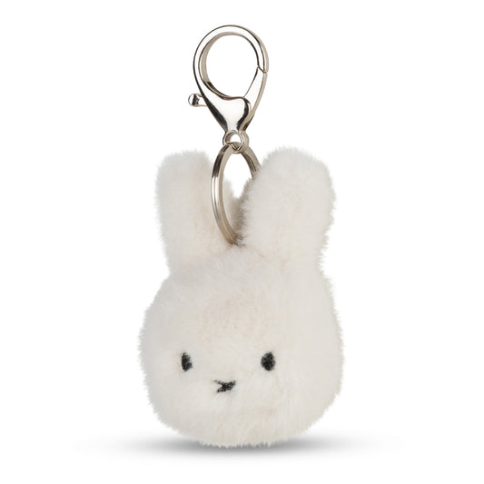 Miffy Fuzzy Eco Keyring Off White 8cm
