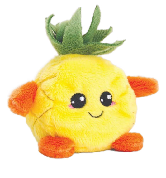 Keel Bobballs Pineapple Mini Plush Soft Toy 8cm