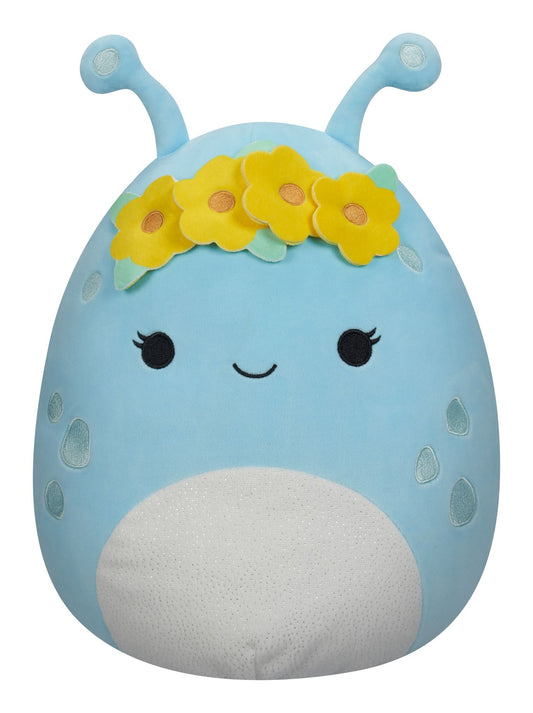 Squishmallows Natnat the Pastal Blue Alien Plush Soft Toy 16 Inch