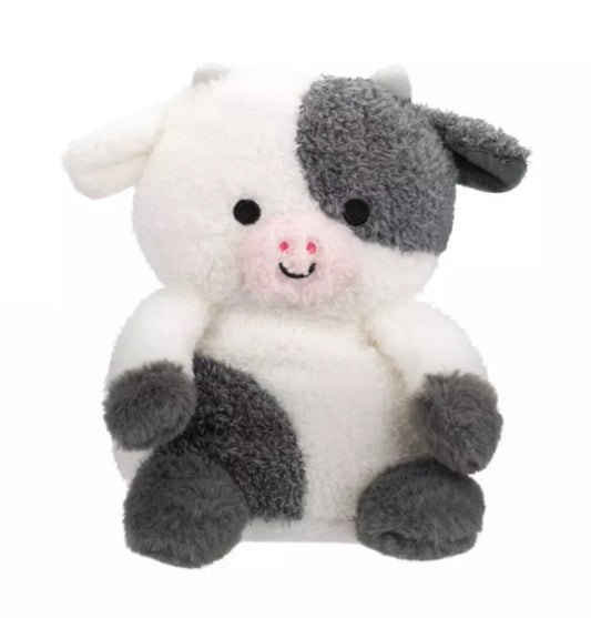 BumBumz Rodeo Bumz Conrad the Cow 7.5 Inch Plush Beanie Filled Toy