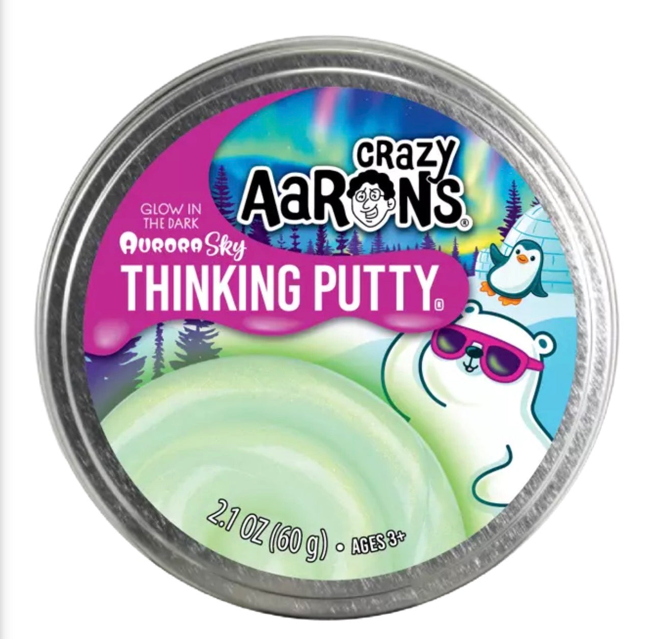 Crazy Aaron’s Aurora Sky Thinking Putty (90g)