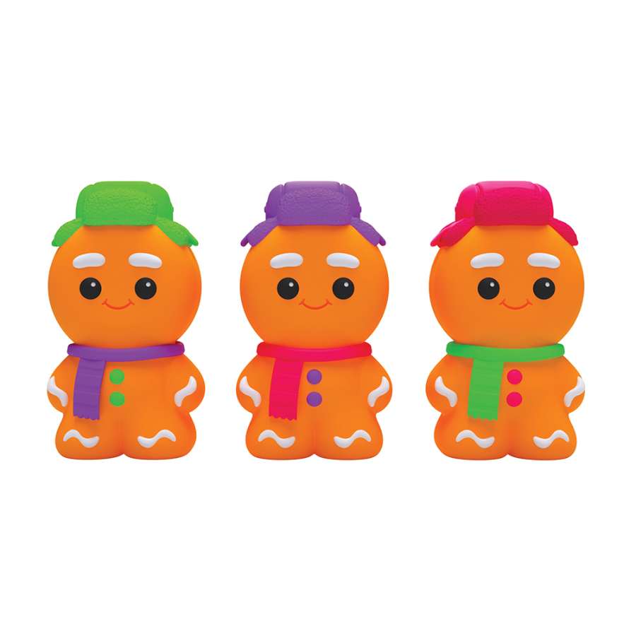 NeeDoh Ginger Glowman Stress Ball Sensory Fidget Toy (x1 Supplied)