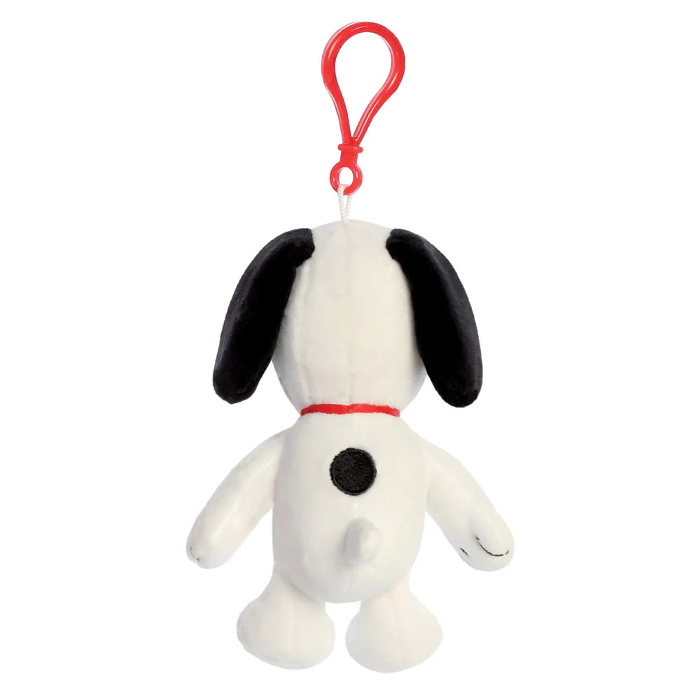 Peanuts Snoopy Plush Key Clip Bag Charm 4.5 Inch