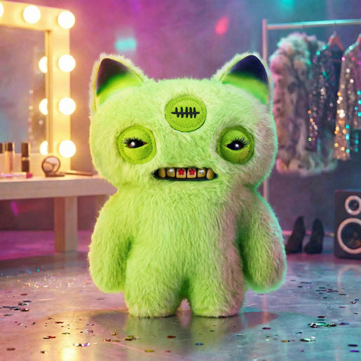 Fuggler Baddies Annoyed Alien Funny Ugly Monster Plush Soft Toy (Approx 9 Inch)