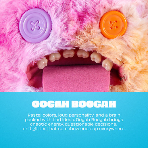 Fuggler Fugglercorns Oogah Boogah Ugly Monster Plush Soft Toy (Approx 9 Inch)