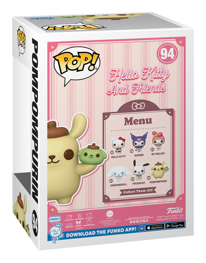 Funko Pop! Vinyl Hello Kitty Pompompurin with Dessert 94